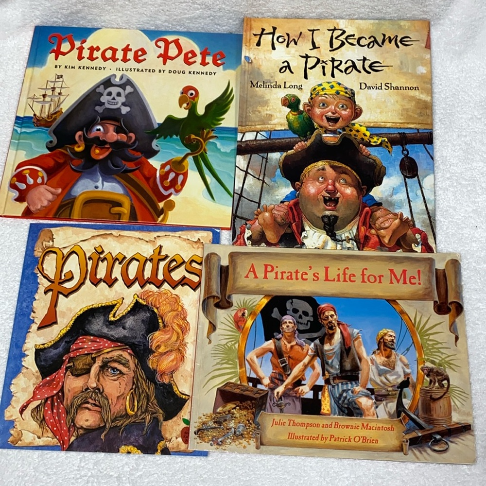 Pirate themed books